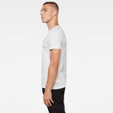 G-Star RAW® Originals Logo Slim T-Shirt White