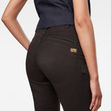G-Star RAW® Blossite Army Ultra High Skinny Pants Black model back zoom