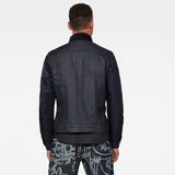 G-Star RAW® Arc 3D Slim Padded Jacket PM Dark blue model back