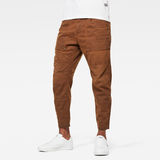 G-Star RAW® Fatigue Relaxed Tapered Pants Brown model front