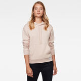 G-Star RAW® Premium Core Hooded Sweater Beige model front
