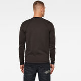 G-Star RAW® Motac Straight Knitted Sweater Grey model back