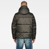 G-Star RAW® Quilted Puffer Jacket Grey model back