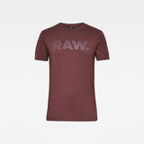 G-Star RAW® 3D Raw. Logo Slim T-Shirt Purple