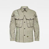 G-Star RAW® E Multi Pocket Canvas Indoor Jacket Multi color model front