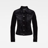 G-Star RAW® Arc Slim Denim Jacket Black flat front