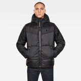 G-Star RAW® Quilted Puffer Jacket Black model front