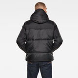 G-Star RAW® Quilted Puffer Jacket Black model back