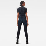 G-Star RAW® Lynn Type 30 Jumpsuit Dark blue model back zoom