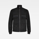 G-Star RAW® XPO Wool Jacket Black flat front