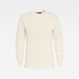 G-Star RAW® Constructed Woolen Knit White flat front
