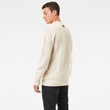 G-Star RAW® Constructed Woolen Knit White model back