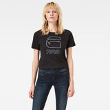 G-Star RAW® Graphic 20 Slim T-shirt Black