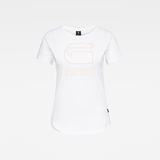 G-Star RAW® Graphic 20 Slim T-shirt White