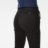 G-Star RAW® High G-Shape Cargo Skinny Pants Black model back zoom