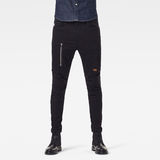 G-Star RAW® Flight Cargo 3D Skinny Pants Black model front