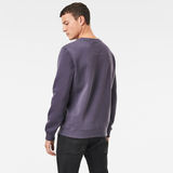 G-Star RAW® Premium Core Sweater Paars model back