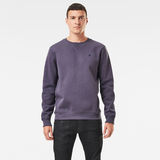 G-Star RAW® Premium Core Sweater Paars model front