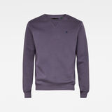 G-Star RAW® Premium Core Sweater Paars flat front
