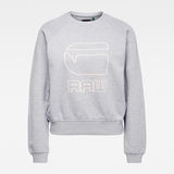 G-Star RAW® Graphic Graw Straight Sweater Multi color flat front