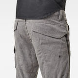 G-Star RAW® Citishield 3D Cargo Slim Tapered Jeans Grey model back zoom