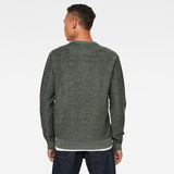 G-Star RAW® Premium Core Logo Knit Sweater Green model back