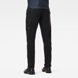 G-Star RAW® Citishield 3D Slim Tapered Cargo Pants Black model back