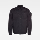 G-Star RAW® E Overshirt Black model front