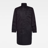 G-Star RAW® GSRR 2 in 1 Trench Coat Black model front