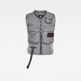 G-Star RAW® E Vest Grey model side