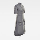 G-Star RAW® E Fishtail Dress Grey