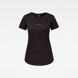 G-Star RAW® Graphic Core Slim T-shirt Black