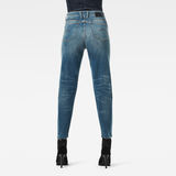 G-Star RAW® Janeh Ultra High Mom Raw Edge Ankle Jeans Medium blue