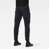 G-Star RAW® Cargo 3D Straight Tapered Pants Dark blue model back
