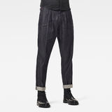 G-Star RAW® Varve Relaxed Pleated Chino Dark blue model front