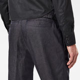 G-Star RAW® Varve Relaxed Pleated Chino Dark blue model back zoom
