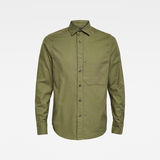 G-Star RAW® Stalt Reg Patch Pocket Shirt Green