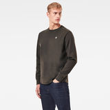 G-Star RAW® Lash Sweater Grey model side