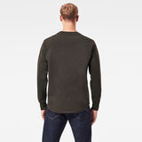 G-Star RAW® Lash Sweater Grey model back