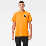 G-Star RAW® Badge Logo T-Shirt Orange