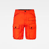 G-Star RAW® Jungle Cargo Shorts Orange flat front