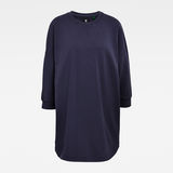 G-Star RAW® Graphic Oversized Sweater Medium blue flat front