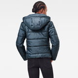 G-Star RAW® Meefic Hooded Padded Jacket Medium blue model back