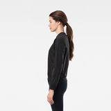 G-Star RAW® Pabe Sweater Black model side