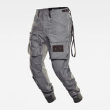 G-Star RAW® E Relaxed Tapered Cargobroek Grijs flat front