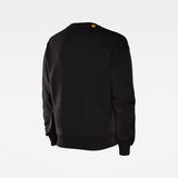 G-Star RAW® E Graphic Sweater Black flat back