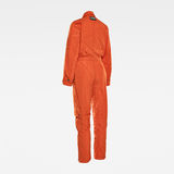 G-Star RAW® E Aero Straight Jumpsuit Orange flat back