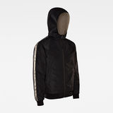 G-Star RAW® E Woven Hooded Zip Through Reversible Sweatshirt Schwarz