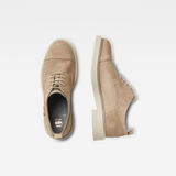 G-Star RAW® Vacum Derby Shoes Beige both shoes