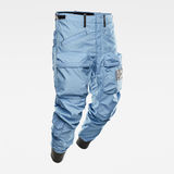 G-Star RAW® Pantalon E Lined Relaxed Tapered Cargo Bleu moyen creative shot